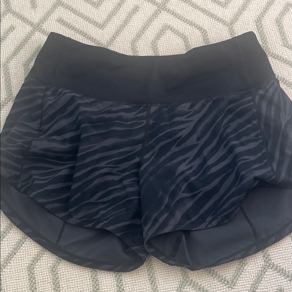 Lululemon Athletica Black Athletic Shorts